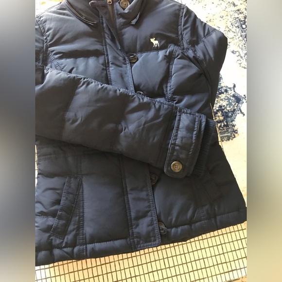 Abercrombie Fitch kids XL puffer coat fits women XS - Picture 4 of 5
